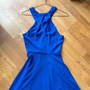 Express blue dress